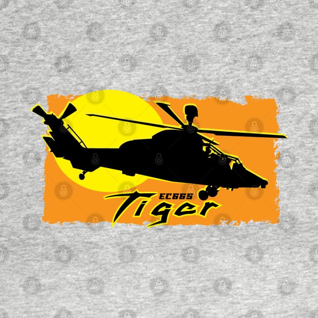 Aerobus Tiger attack helicopter  #2 by Illustratorator